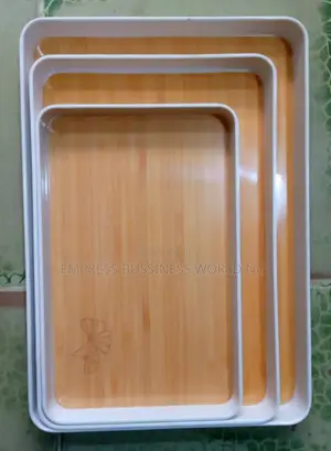 3 Pieces Unbreakable Trays