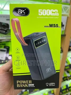 Large Capacity 50000mah Power Bank for iPhone14, 13.5 Time