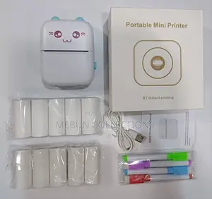 Mini Portable Printer With Accessories