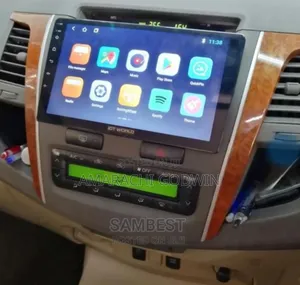 Toyota Fortuner Android Navigation Screen