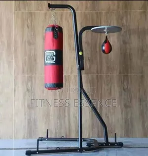 Strong and Durable Punching Bag Stand With Speed Ball