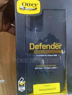 Otter Box Rugged Defender for Samsung A32.