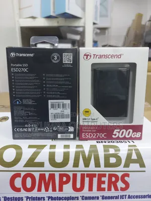 Transcend Esd270c 500gb Portable Ssd