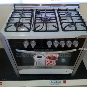 Scanfrost Gas Burner Cooker Wt Oven / Grill / Two Hot Plate