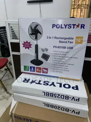 Advance Polystar 16inches Rechargeable Standing Fan