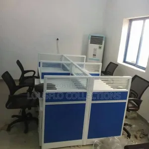 4 Seaters Quality Office Work Station Table