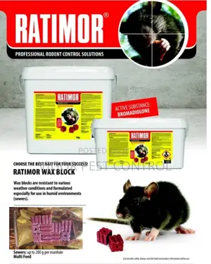Ratimor | Eco-Friendly Rat Mice Killer | Rodenticide |