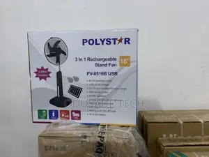 Smart Choice 16inches Polystar Rechargeable Standing Fan
