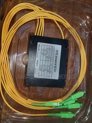 1x4 Sc Apc PLC Fiber Splitter