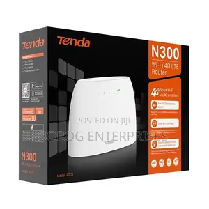 Tenda N300 Wi-Fi Sim Enabled 4g Lte Router-4g03