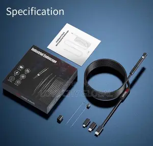 HD Wifi Pixel Single Lens Industrial Endoscope +8 LED Lights