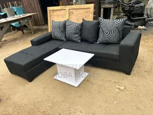 L Shaped Made With Center Table