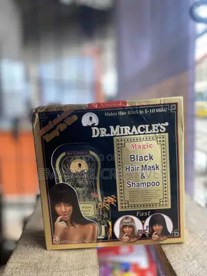 Dr. Miracle's Magic Black Hair Mask and Shampoo 100ml