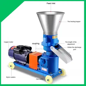 100kg/Hr Pelletizer Machine Electric Type