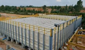 1000m3 GRP Fibreglass Water Tanks