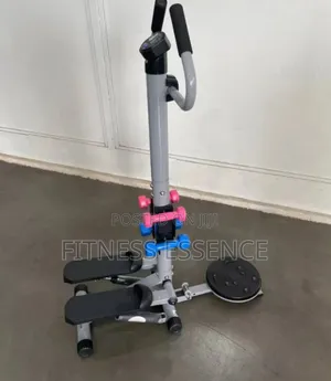 New Standing Stepper With Dumbbells { St 005 }