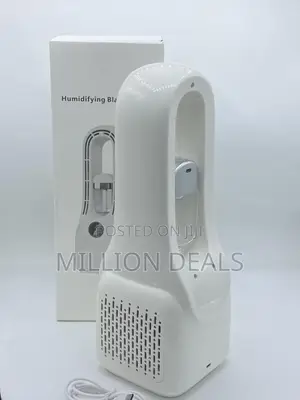 Portable Rechargeable Humidifying Bladeless Fan