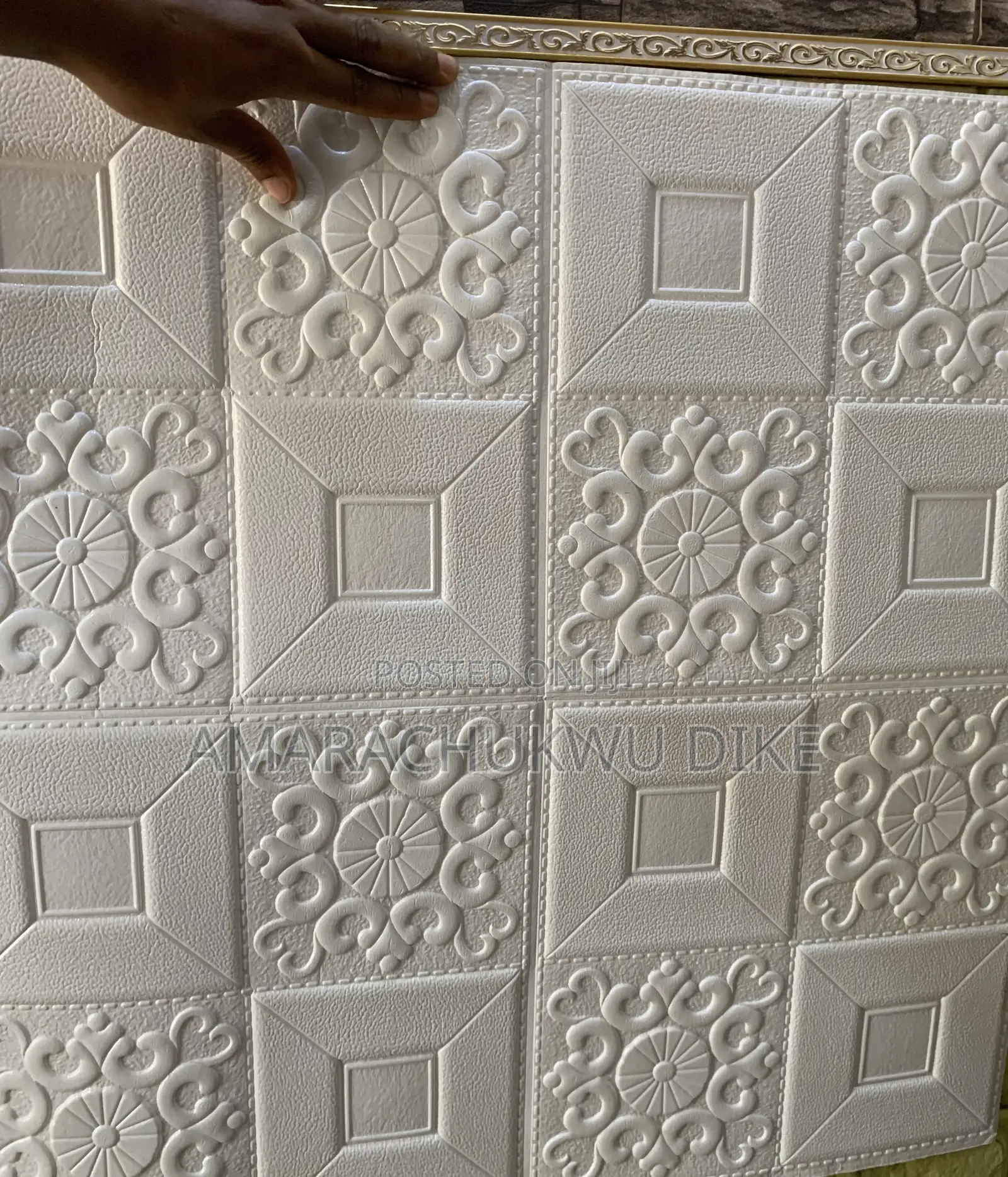 Quality 3d Foam Self Adhesive Ceiling Design Sticker, Panel
