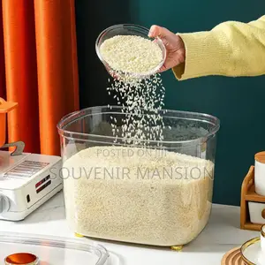 Acrylic Rice Bin