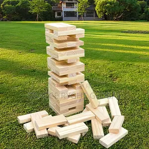 72pcs Jenga Wooden Blocks