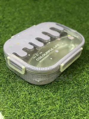 Unique 3 Partitioned Food Flask
