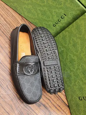 Italian Original Gucci Leather Loafers