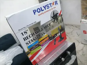 Standard Polystar 18' Rechargable Stand Fan [Pv-3018b]