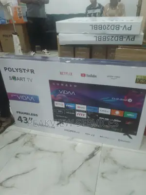 Strong and Robust Polystar PV-HK43FLSM SMART TV