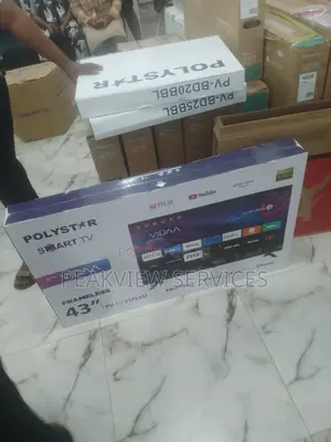 Very Clean Polystar Pv-Hk43flsm Smart TV