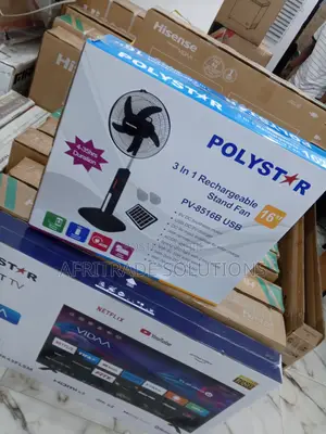 The Best Polystar 16 Inches Rechargeable Fan PV-8516B