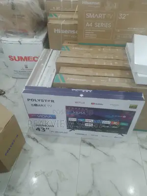 Newly Mounted Polystar PV-HK43FLSM SMART TV