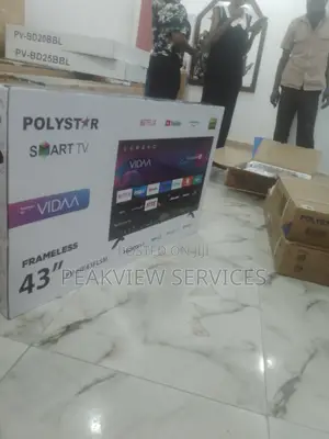 Very Affordable Polystar PV-HK43FLSM SMART TV