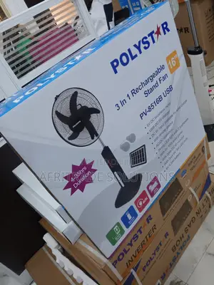High Standard 16 Inches Rechargeable Polystar Fan