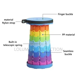 Telescopic Retractable Stool Foldable Stool