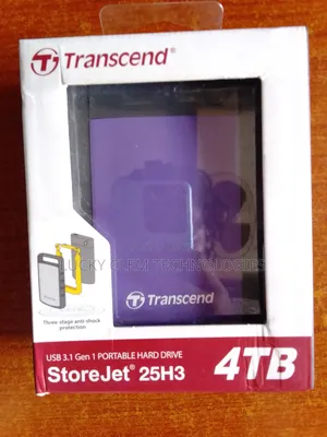Transcend 4tb External HDD