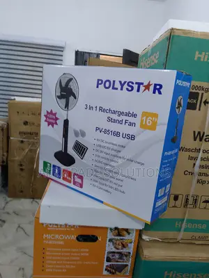 Reliable 16 Inch Rechargeable Polystar Fan-
