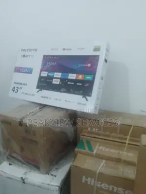 New and Durable Polystar PV-HK43FLSM SMART TV