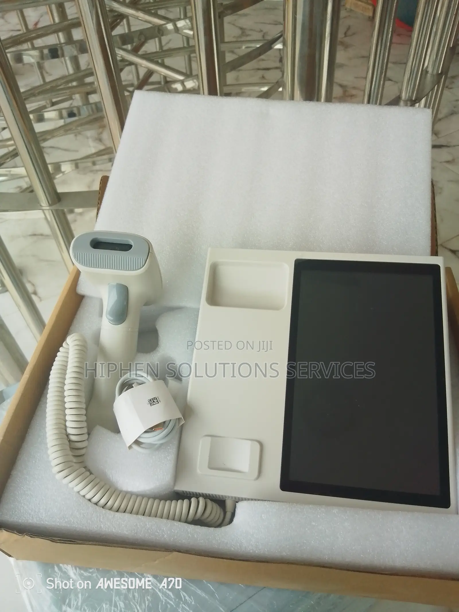 Android Tablet Pos With Scanner Barcode Printer