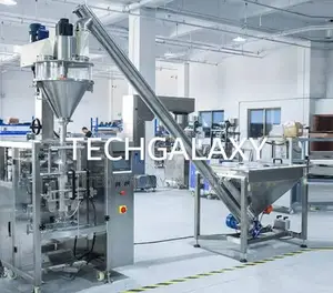 Powder Packaging Machine 50g-1kg With 180 Liter Screw Feeder