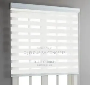 Dopey Pure White Day and Night Window Blind