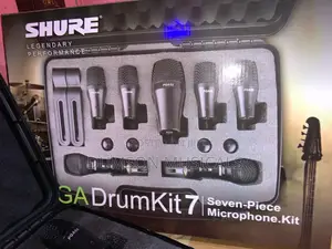 7-Set Shure Dynamic Drum Mic