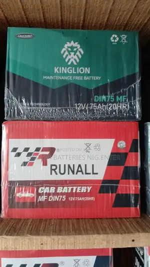 Original Car Battery 75ah Korae