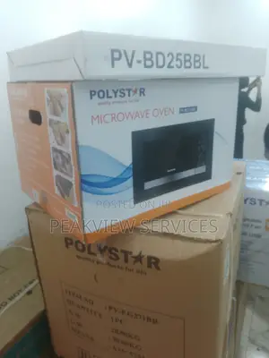 Authentic Polystar Pv-Bd25bbl 25-L Built-in Microwave Oven