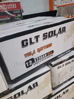 Original 230 Ah GLT Solar Dry Cell Solar 12v