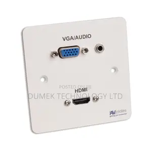 VGA,Audio, HDMI Wall Plate