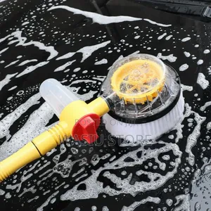360° Spin Wash Mop, High Pressure Foam Car Cleaning Brush