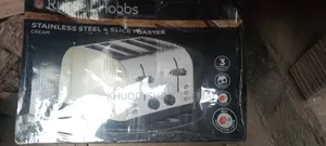 Russe Hobbs Stainless Steel 4 Slice Toaster Cream 3 Red