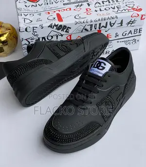 Original Dolce Gabbana Leather Sneakers