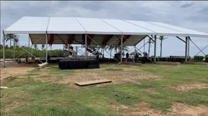 Quality Tarpaulin Marquee, Tent Construction