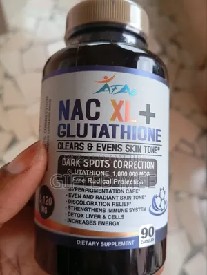 Nac Xl + Glutathione, 3120mg X 90 Capsules.
